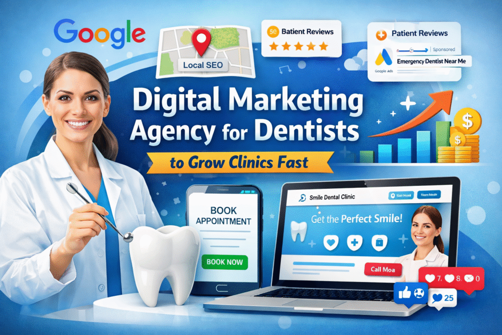 Why Every Dental Clinic Needs a Digital Marketing Agency for Dentists in 2025 🦷📈 digital marketing agency for dentists
