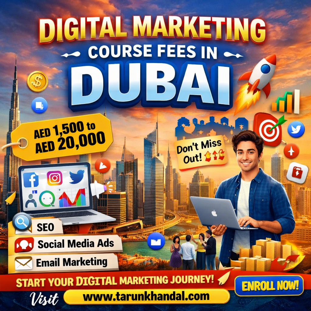 digital marketing course fees in dubai image