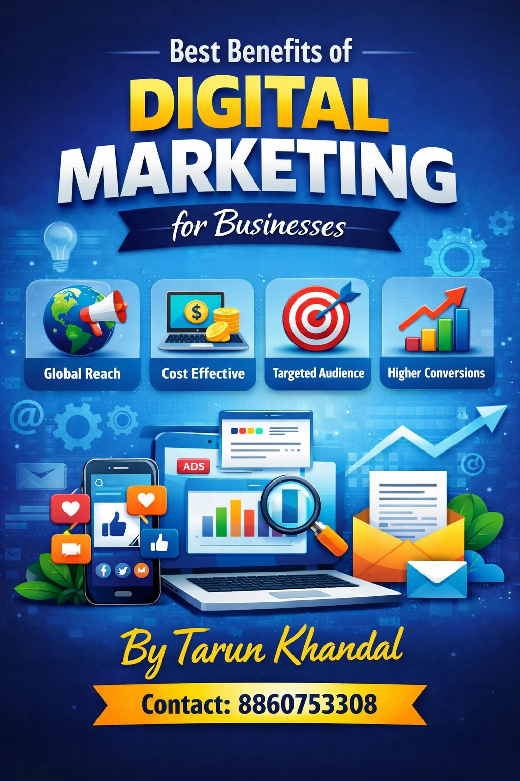 Best Benefits of Digital Marketing for Businesses​