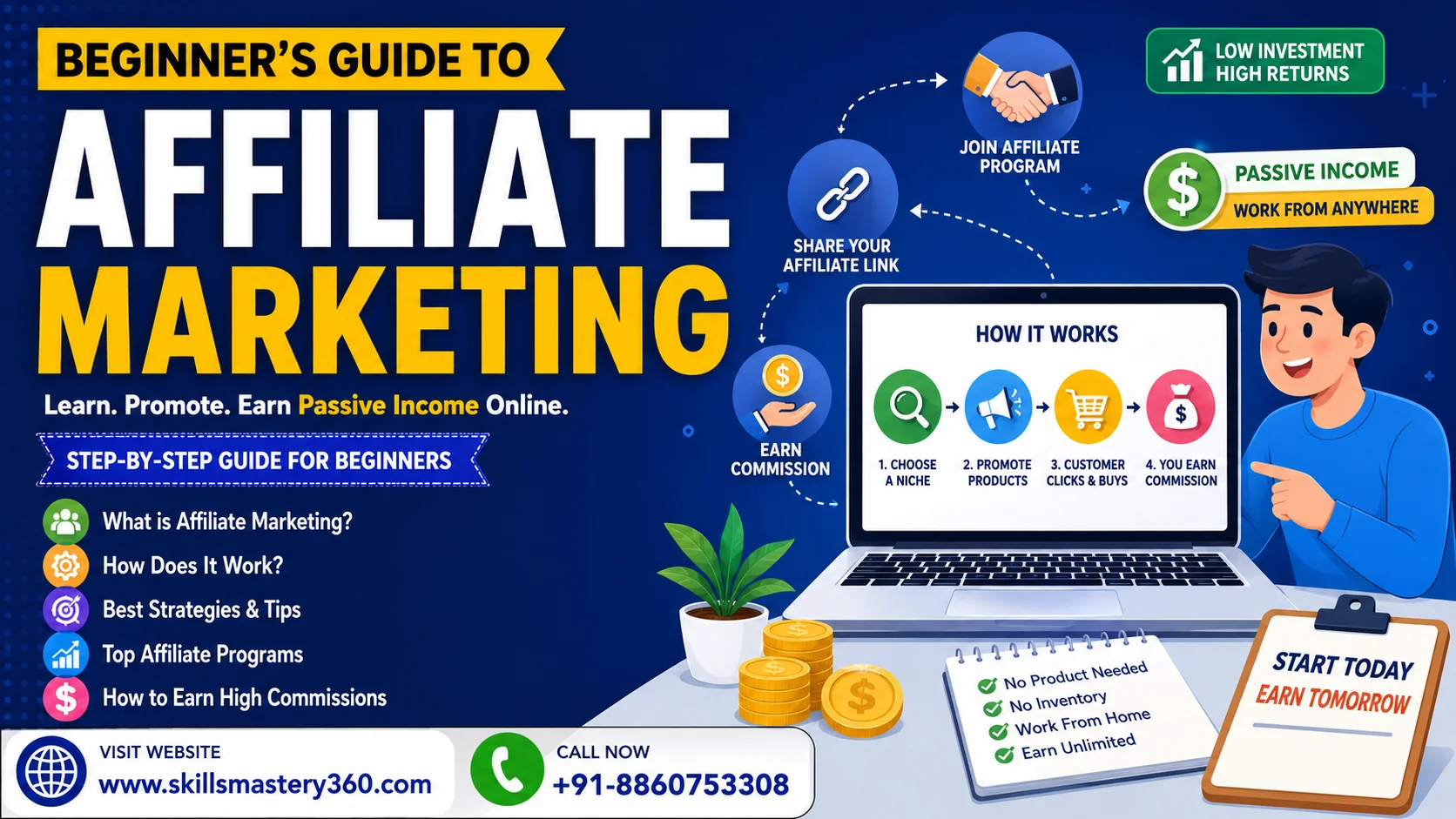beginner’s guide to affiliate marketing
